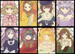 Rating: Safe Score: 0 Tags: 6+girls blonde_hair blue_eyes bow brown_hair dress eyepatch flower frills green_hair hair_ornament hat heterochromia hina_ichigo image kanaria long_hair multiple multiple_girls pink_bow red_eyes shinku short_hair siblings silver_hair sisters smile souseiseki suigintou suiseiseki tagme twins twintails yellow_eyes User: admin