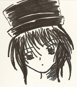 Rating: Safe Score: 0 Tags: 1girl bangs blush greyscale image monochrome portrait solo souseiseki striped User: admin