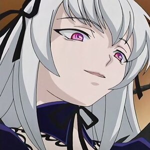 Rating: Safe Score: 0 Tags: 1girl black_ribbon close-up face hair_ribbon image long_hair looking_at_viewer portrait purple_eyes ribbon silver_hair solo suigintou User: admin