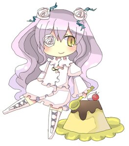 Rating: Safe Score: 0 Tags: 1girl boots chibi cross-laced_footwear dress flower food fruit hair_flower hair_ornament image kirakishou long_hair rose smile solo strawberry striped vertical_stripes very_long_hair white_rose User: admin