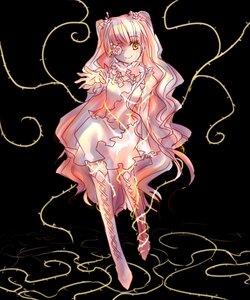 Rating: Safe Score: 0 Tags: 1girl black_background boots cross-laced_footwear dress flower frills full_body hair_ornament image kirakishou knee_boots long_hair long_sleeves outstretched_hand pink_hair smile solo thigh_boots thorns two_side_up very_long_hair vines wide_sleeves yellow_eyes User: admin