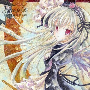 Rating: Safe Score: 0 Tags: 1girl black_ribbon dress floating_hair frills hairband image long_hair long_sleeves red_eyes ribbon silver_hair solo suigintou traditional_media very_long_hair wings User: admin