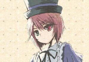 Rating: Safe Score: 0 Tags: 1girl beige_background blue_dress hat heterochromia image looking_at_viewer red_eyes short_hair solo souseiseki User: admin