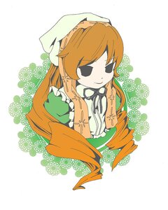 Rating: Safe Score: 0 Tags: 1girl auto_tagged black_eyes dress drill_hair head_scarf image long_hair orange_hair smile solo striped suiseiseki upper_body vertical_stripes User: admin