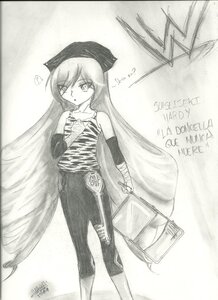 Rating: Safe Score: 0 Tags: 1girl bare_shoulders dated dress elbow_gloves gloves graphite_(medium) greyscale hat heart image long_hair monochrome sketch solo suiseiseki traditional_media weapon User: admin