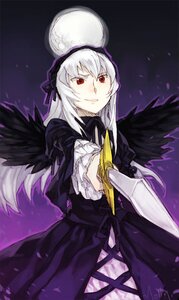 Rating: Safe Score: 0 Tags: 1girl bad_id bad_pixiv_id black_dress black_ribbon black_wings dress flower frills holding image lolita_fashion long_hair long_sleeves looking_at_viewer molly red_eyes ribbon rose rozen_maiden silver_hair solo suigintou sword very_long_hair weapon wings User: admin