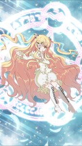 Rating: Safe Score: 0 Tags: 1girl blonde_hair boots cross-laced_footwear dress eyepatch hair_ornament image kirakishou knee_boots long_hair solo sparkle thigh_boots two_side_up very_long_hair wavy_hair white_dress yellow_eyes User: admin