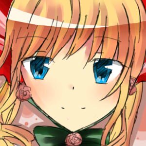 Rating: Safe Score: 0 Tags: 1girl blonde_hair blue_eyes blush close-up earrings face flower image jewelry long_hair looking_at_viewer pink_flower pink_rose rose shinku solo User: admin