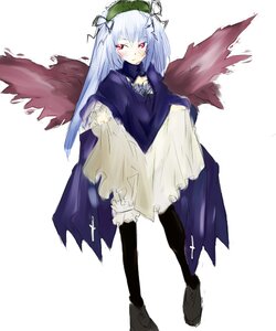 Rating: Safe Score: 0 Tags: 1girl black_wings blush boots dress feathers frills full_body image lolita_hairband long_hair long_sleeves looking_at_viewer red_eyes simple_background solo standing suigintou white_background wings User: admin