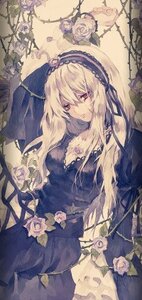 Rating: Safe Score: 0 Tags: 1girl black_rose blonde_hair blue_rose dress flower gothic_lolita hairband image long_hair long_sleeves pink_flower pink_rose purple_flower purple_rose red_eyes ribbon rose solo suigintou thorns vines white_flower white_rose User: admin