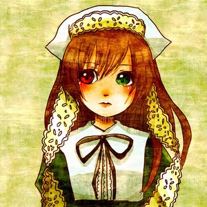 Rating: Safe Score: 0 Tags: 1girl auto_tagged brown_hair dress green_dress green_eyes heterochromia image long_hair long_sleeves looking_at_viewer red_eyes ribbon solo suiseiseki upper_body User: admin