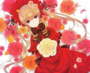 Rating: Safe Score: 0 Tags: 1girl blonde_hair blue_eyes drill_hair flower image long_hair lying orange_flower pink_flower pink_rose purple_rose red_dress red_flower red_rose rose rose_petals shinku solo thorns twintails yellow_flower yellow_rose User: admin