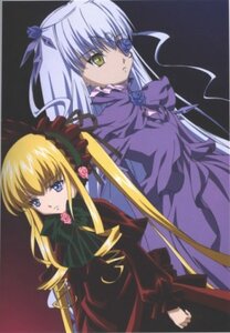 Rating: Safe Score: 0 Tags: 2girls barasuishou blonde_hair blue_eyes bow dress expressionless flower image long_hair long_sleeves looking_at_viewer multiple_girls pair red_dress rose shinku silver_hair simple_background standing twintails very_long_hair yellow_eyes User: admin