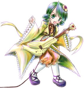 Rating: Safe Score: 0 Tags: 1girl artist_request dress drill_hair eighth_note electric_guitar frills full_body green_eyes green_hair guitar holding_instrument image instrument kanaria long_sleeves lowres lute_(instrument) music musical_note open_mouth pantyhose playing_instrument plectrum rozen_maiden shoes simple_background smile solo twin_drills white_background white_legwear User: admin