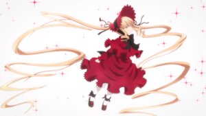 Rating: Safe Score: 0 Tags: 1girl blonde_hair dress image long_hair red_dress ribbon shinku shoes solo sparkle striped twintails very_long_hair white_legwear User: admin