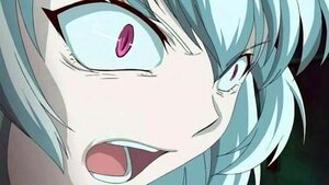 Rating: Safe Score: 0 Tags: 1girl blue_hair close-up face image open_mouth pointy_ears solo suigintou teeth User: admin