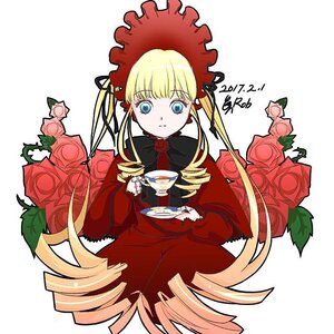 Rating: Safe Score: 0 Tags: 1girl blonde_hair blue_eyes bonnet bow capelet cup dress drill_hair flower hat image long_hair looking_at_viewer red_capelet red_flower rose saucer shinku simple_background solo teacup twin_drills twintails white_background User: admin