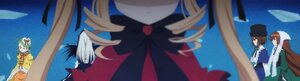 Rating: Safe Score: 0 Tags: beret black_hair blonde_hair blurry depth_of_field dress drill_hair hat image long_hair multiple multiple_girls night ribbon short_hair sky tagme tomoe_mami twin_drills twintails wings User: admin