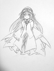 Rating: Safe Score: 0 Tags: 1girl dress eyebrows_visible_through_hair frills full_body greyscale hairband image long_hair long_sleeves looking_at_viewer monochrome sleeves_past_fingers sleeves_past_wrists solo suigintou very_long_hair wide_sleeves User: admin