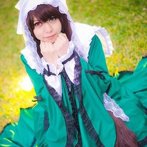 Rating: Safe Score: 0 Tags: 1girl blurry brown_hair depth_of_field dress frills green_dress green_eyes heterochromia lips long_sleeves looking_at_viewer outdoors red_eyes smile solo suiseiseki User: admin