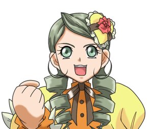 Rating: Safe Score: 0 Tags: 1girl flower green_eyes green_hair hat image kanaria long_sleeves mini_hat mini_top_hat open_mouth rose simple_background smile solo top_hat upper_body white_background User: admin