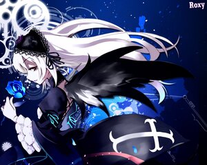 Rating: Safe Score: 0 Tags: 1girl black_dress black_ribbon black_wings dress flower frills hairband image juliet_sleeves long_hair long_sleeves petals puffy_sleeves red_eyes ribbon rose silver_hair solo suigintou very_long_hair wings User: admin