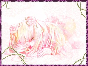 Rating: Explicit Score: 0 Tags: 1girl border flower hair_ornament hair_ribbon image kaname_madoka kirakishou long_hair pink_hair ribbon solo ultimate_madoka yellow_eyes User: admin