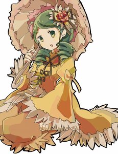 Rating: Safe Score: 0 Tags: 1girl auto_tagged dress drill_hair flower green_eyes green_hair hair_flower hair_ornament holding holding_umbrella image kanaria long_sleeves open_mouth ribbon rose solo twin_drills umbrella white_background wide_sleeves User: admin