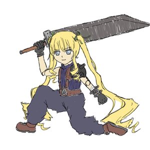 Rating: Safe Score: 0 Tags: 1girl belt blonde_hair blue_eyes boots brown_footwear gloves gun holding holding_weapon image long_hair overalls pants shinku solo twintails weapon User: admin