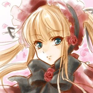 Rating: Safe Score: 0 Tags: 1girl blonde_hair blue_eyes flower hat image long_hair looking_at_viewer pink_flower pink_rose red_flower red_rose rose shinku sidelocks smile solo upper_body User: admin