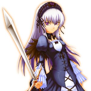 Rating: Safe Score: 0 Tags: 1girl auto_tagged black_ribbon cowboy_shot dress frills hairband holding holding_sword holding_weapon image juliet_sleeves lolita_hairband long_hair long_sleeves looking_at_viewer puffy_sleeves ribbon rose simple_background solo standing suigintou sword weapon white_background User: admin