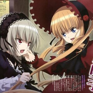 Rating: Safe Score: 0 Tags: 2girls blonde_hair blue_eyes bonnet bow dress drill_hair flower frills hairband image long_hair long_sleeves multiple_girls open_mouth pair red_eyes rose shinku silver_hair suigintou twintails umbrella wings User: admin