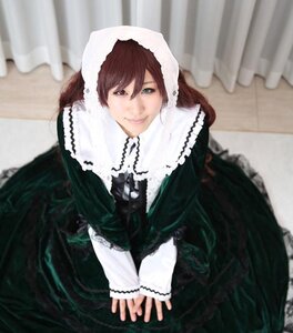Rating: Safe Score: 0 Tags: 1girl 3d blurry blurry_background brown_hair depth_of_field dress frills jewelry lace long_hair long_sleeves looking_at_viewer necklace photo smile solo suiseiseki User: admin