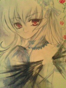 Rating: Safe Score: 0 Tags: 1girl bare_shoulders choker close-up image looking_at_viewer red_eyes smile solo suigintou User: admin