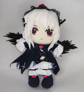 Rating: Safe Score: 0 Tags: 1girl black_wings chibi doll dress flower red_eyes rose solo suigintou white_hair wings User: admin