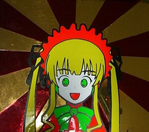 Rating: Safe Score: 0 Tags: 1girl :d auto_tagged blonde_hair bow green_eyes image open_mouth parody shinku smile solo User: admin