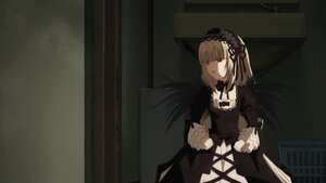 Rating: Safe Score: 0 Tags: 1girl black_dress black_ribbon dress frills hairband image long_sleeves ribbon rose solo suigintou wings User: admin