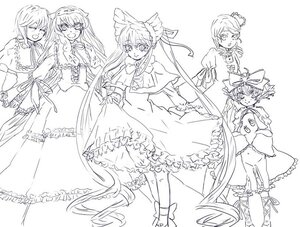 Rating: Safe Score: 0 Tags: dress frills greyscale hat hina_ichigo image kanaria lineart long_hair long_sleeves monochrome multiple multiple_girls shinku short_hair sketch smile souseiseki suiseiseki tagme very_long_hair User: admin