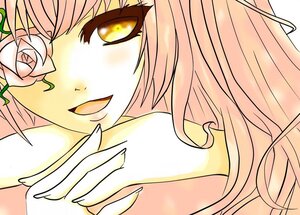 Rating: Safe Score: 0 Tags: 1girl blonde_hair blush close-up face flower image kirakishou leaf looking_at_viewer open_mouth rose short_hair smile solo yakumo_ran yellow_eyes User: admin