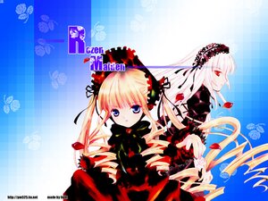 Rating: Safe Score: 0 Tags: 2girls blonde_hair blue_eyes bonnet checkered checkered_background checkered_floor dress flower frills hairband image long_hair long_sleeves looking_at_viewer multiple_girls pair red_eyes rose shinku suigintou twintails very_long_hair wings User: admin