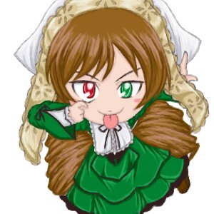 Rating: Safe Score: 0 Tags: 1girl brown_hair chibi dress frills full_body green_dress green_eyes head_scarf heterochromia image long_sleeves red_eyes simple_background solo suiseiseki tongue tongue_out white_background User: admin