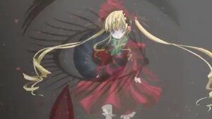 Rating: Safe Score: 0 Tags: 1girl blonde_hair blue_eyes bonnet bow dress drill_hair flower image long_hair long_sleeves looking_at_viewer red_dress rose shinku solo standing twin_drills twintails very_long_hair User: admin