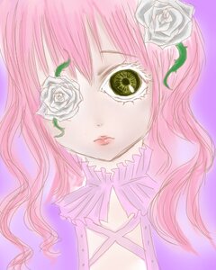 Rating: Safe Score: 0 Tags: 1girl flower image kirakishou long_hair pink_flower pink_hair pink_rose purple_rose rose solo thorns white_flower white_rose yellow_rose User: admin