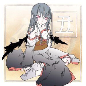 Rating: Safe Score: 0 Tags: 1girl bare_shoulders black_hair black_wings commentary_request doll_joints image japanese_clothes joints kakashichi kimono long_hair long_sleeves looking_at_viewer obi off_shoulder pink_eyes red_eyes rozen_maiden sash silver_hair sitting solo suigintou tabi wings User: admin