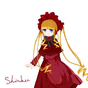 Rating: Safe Score: 0 Tags: 1girl bangs blonde_hair blue_eyes bonnet bow bowtie dress drill_hair image long_hair long_sleeves looking_at_viewer red_dress rose shinku simple_background solo twintails very_long_hair white_background User: admin