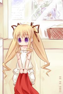 Rating: Safe Score: 0 Tags: 2girls blonde_hair blue_eyes blush dress hair_ribbon image long_hair multiple_girls purple_eyes ribbon shinku solo twintails very_long_hair User: admin