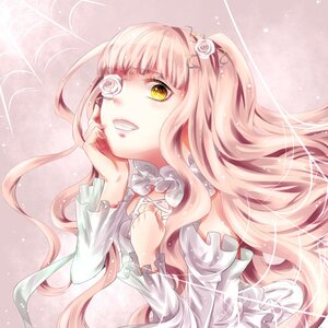 Rating: Safe Score: 0 Tags: 1girl bangs blonde_hair dress flower frills hair_flower hair_ornament image kirakishou long_hair looking_at_viewer pink_hair rose smile solo white_flower white_rose yellow_eyes User: admin