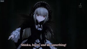 Rating: Safe Score: 0 Tags: 1girl bangs black_background black_dress closed_mouth dress eyebrows_visible_through_hair frills gothic_lolita hairband image lolita_fashion long_hair long_sleeves looking_at_viewer red_eyes ribbon silver_hair solo suigintou wide_sleeves User: admin