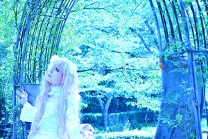 Rating: Safe Score: 0 Tags: 1girl blue_theme kirakishou long_hair nature outdoors scenery solo tree User: admin