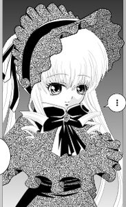 Rating: Safe Score: 0 Tags: ! 1girl ? blush bonnet bow bowtie dress eighth_note frills greyscale image lace long_hair long_sleeves looking_at_viewer monochrome shinku solo speech_bubble spoken_exclamation_mark spoken_musical_note spoken_question_mark suigintou User: admin